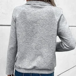 Topjes & Shirts Dames*ESTER - Luchtige Zomertrui voor Dames Grijs