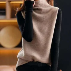 Truien & Vesten Dames*Eszter - Luchtige zomer coltrui Trui voor dames