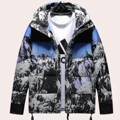 Jassen Heren*ETANA - Functionele Outdoor Winterjas voor Heren Blauw