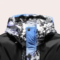 Jassen Heren*ETANA - Functionele Outdoor Winterjas voor Heren Blauw