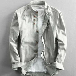 Shirts Heren*ETTORE - Stijlvol zomer overhemd voor mannen