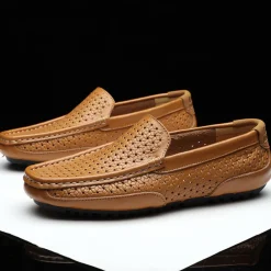 Schoenen Heren*Eugen - Premium ademende herenschoenen voor de zomer