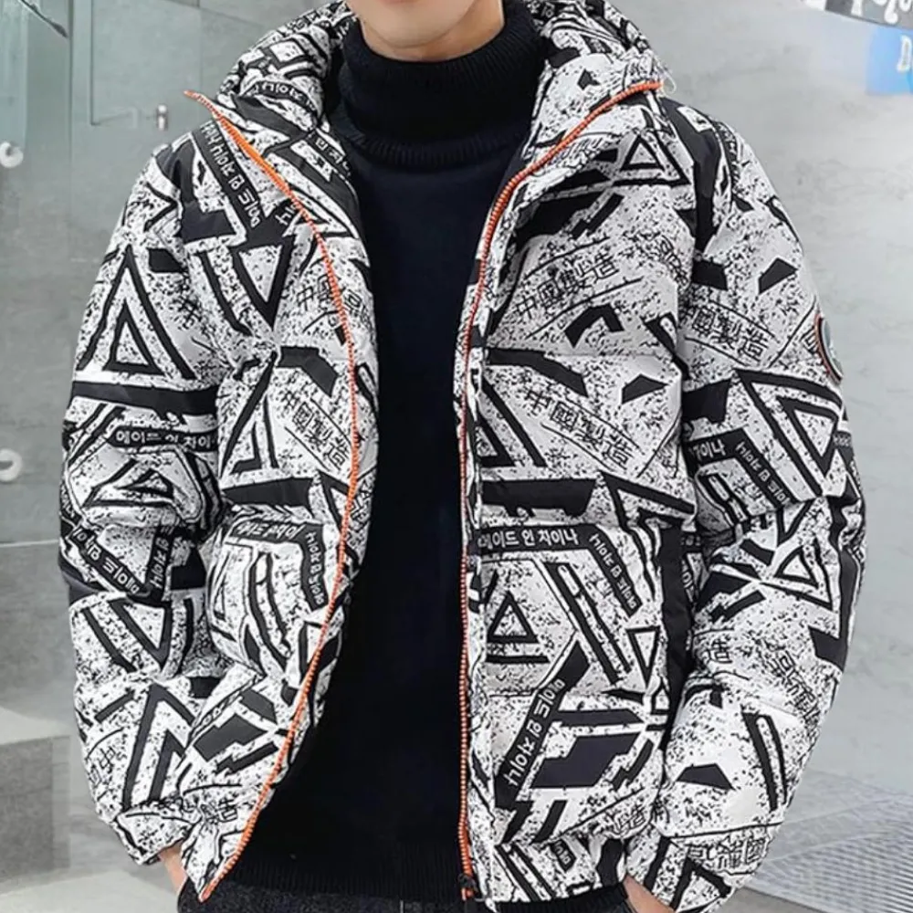 Jassen Heren*EUGENE - Trendy Jas voor Heren Zwart