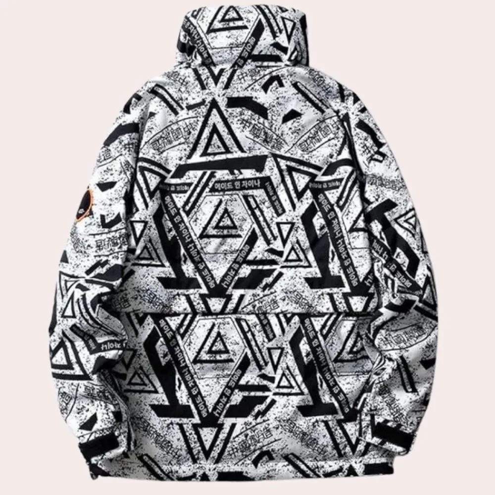 Jassen Heren*EUGENE - Trendy Jas voor Heren Zwart