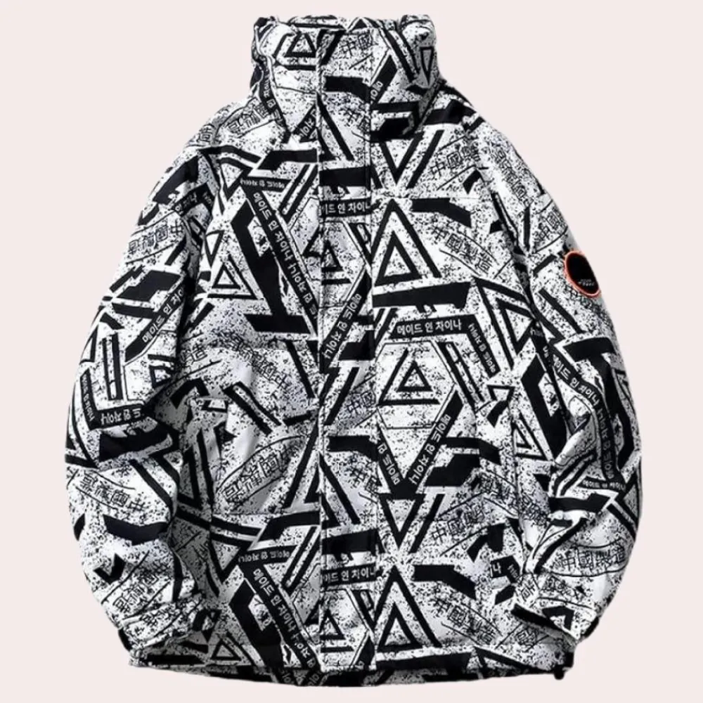 Jassen Heren*EUGENE - Trendy Jas voor Heren Zwart