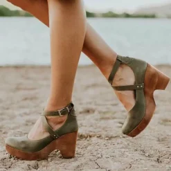 Damesschoenen*EVERLY - Elegante zomerschoenen met hoge hakken