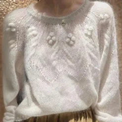 Truien & Vesten Dames*EYLA - Stijlvolle Zomerse Trui voor Dames Wit