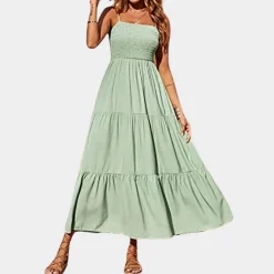 Jurken & Jumpsuits Dames*Felice - Casual gelaagde damesjurk voor de zomer