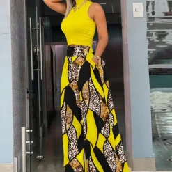 Broeken & Rokken Dames*Felice - Stijlvolle wijde damesbroek voor de zomer