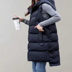 Jassen Dames*Felicie - Lichte en luchtige zomerjas met capuchon Zwart