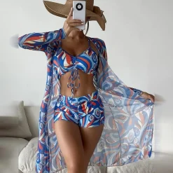 Sets Dames*FENNA - Driedelig badpak set voor de zomer