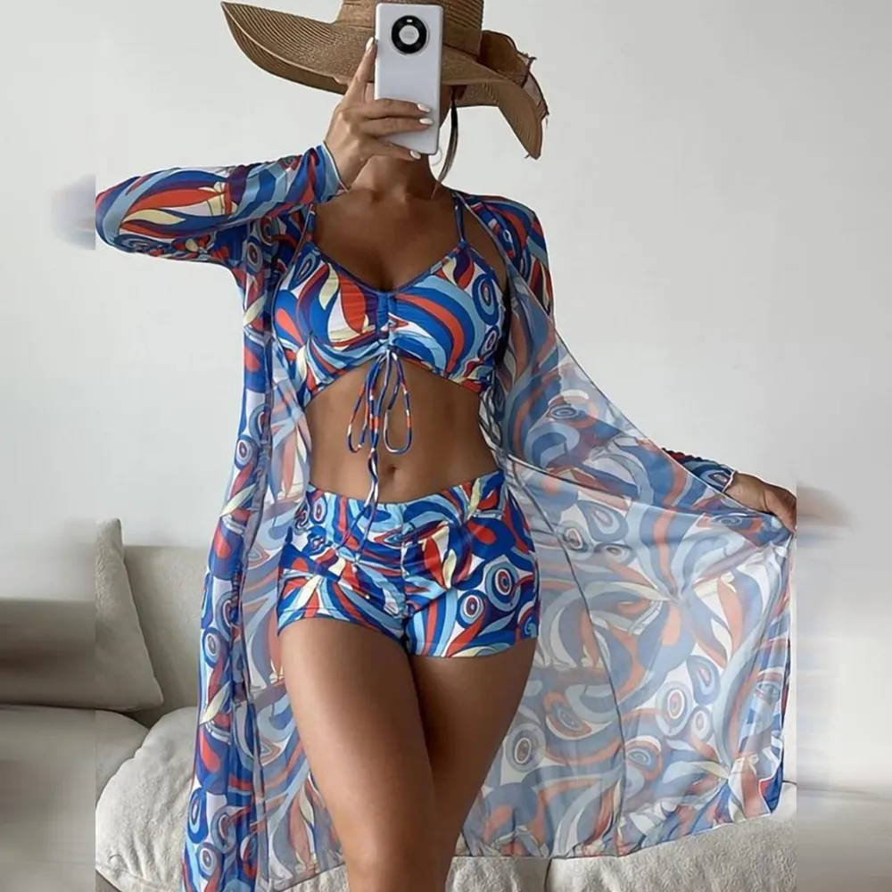 Sets Dames*FENNA - Driedelig badpak set voor de zomer