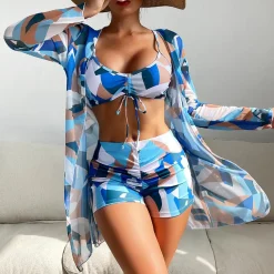 Sets Dames*FENNA - Driedelig badpak set voor de zomer