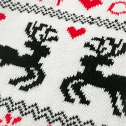 Truien & Vesten Dames*FEONA - Stijlvolle Kersttrui voor Dames Wit