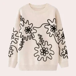 Truien & Vesten Dames*FIA - Luchtige Zomertrui voor Dames Wit