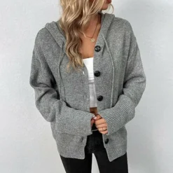 Truien & Vesten Dames*FILIPPA - Luchtige en comfortabele zomer cardigan met capuchon