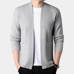 Jassen Heren*Fin - Elegante herenblazer met zakken voor de zomer