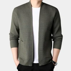 Jassen Heren*Fin - Elegante herenblazer met zakken voor de zomer