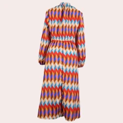 Jurken & Jumpsuits Dames*Fleurine - Comfortabele en kleurrijke damesjurk voor de zomer