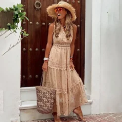 Jurken & Jumpsuits Dames*FLORENCE - Elegante boho zomerjurk