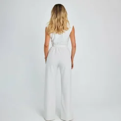 Jurken & Jumpsuits Dames*FLORENCE - Elegante mouwloze zomer jumpsuit