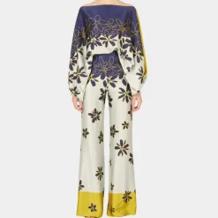 Sets Dames*Floriana - Elegante zomerse tweedelige damesset