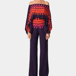 Sets Dames*Floriana - Elegante zomerse tweedelige damesset