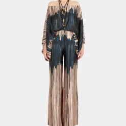 Sets Dames*Floriana - Elegante zomerse tweedelige damesset