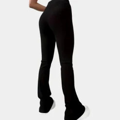 Broeken & Rokken Dames*Franca - Geribde uitlopende zomerbroek voor dames