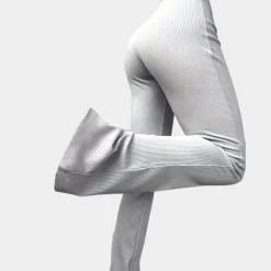 Broeken & Rokken Dames*Franca - Geribde uitlopende zomerbroek voor dames