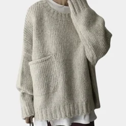 Truien & Vesten Dames*FRANCES - Lichte Zomertrui voor Dames Grijs