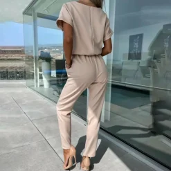 Jurken & Jumpsuits Dames*FRANCESCA - Modieuze zomerse jumpsuit