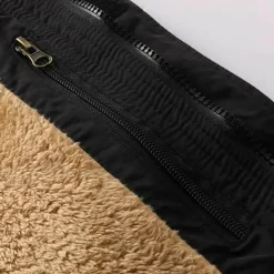 Jassen Heren*FRANCIS - Winterjas voor heren met afneembare capuchon Zwart