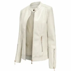 Leren Jassen Dames|Jassen Dames*FRANICA - Stijlvolle leren zomerjas