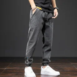 Broeken Heren*FRANKO - Stijlvolle zomer jogger broek