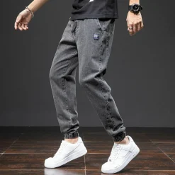 Broeken Heren*FRANKO - Stijlvolle zomer jogger broek