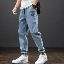 Broeken Heren*FRANKO - Stijlvolle zomer jogger broek