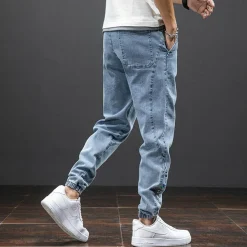 Broeken Heren*FRANKO - Stijlvolle zomer jogger broek