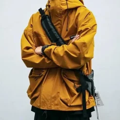 Jassen Heren*FRANZ - Praktisch Jas met Kap voor Heren