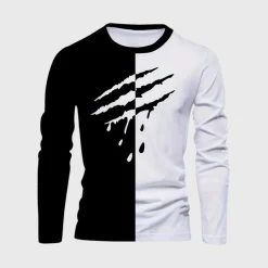 Sets Heren*Frode - Kleurblok zomers trainingspak voor mannen Zwart en wit