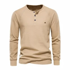 Shirts Heren*GABLE - Luchtige zomer shirt met lange mouwen