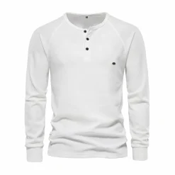 Shirts Heren*GABLE - Luchtige zomer shirt met lange mouwen