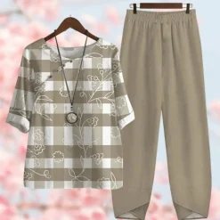 Sets Dames*GAIA - Elegant en comfortabel zomer setje