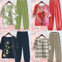 Sets Dames*GAIA - Elegant en comfortabel zomer setje