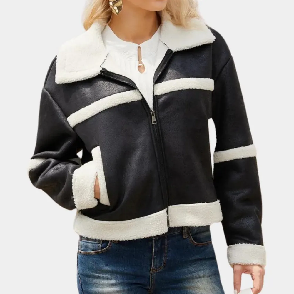 Jassen Dames*GARA - Trendy Winterjas voor Dames Zwart