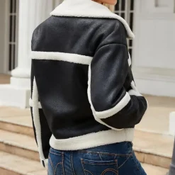 Jassen Dames*GARA - Trendy Winterjas voor Dames Zwart