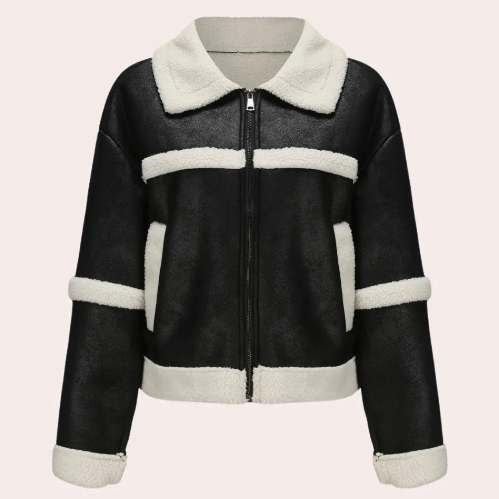 Jassen Dames*GARA - Trendy Winterjas voor Dames Zwart