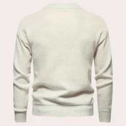 Truien & Vesten Heren*GARY - Elegante Gebreide Zomerse Trui voor Heren