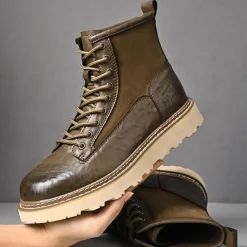 Schoenen Heren*Gascon - Stijlvolle hoge laarzen voor heren, perfect voor de zomer