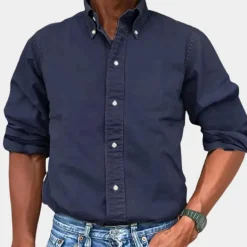 Shirts Heren*Gastone - Klassiek herenoverhemd voor de zomer